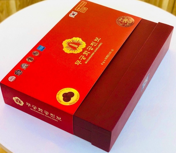 An Cung Chính Phủ Mugunghwa Gongjinbo Hàn Quốc (Hộp 60 Viên)