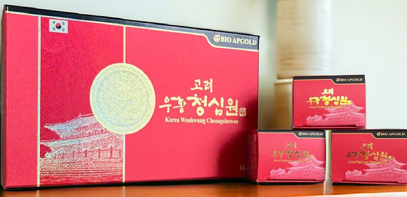 An cung ngưu hoàng hoàn Hàn Quốc BIO-SCIENCE hộp giấy