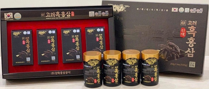 Cao Hắc Sâm 4 lọ Kanghwa Hàn Quốc
