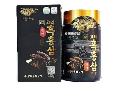 Cao Hắc Sâm 4 lọ Kanghwa Hàn Quốc