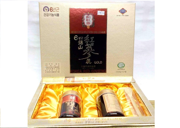 Cao hồng sâm 100 %- 2 lọ - 250g - Han Kook  Korean Red ginseng extract Gold