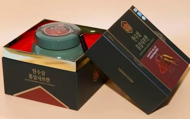 Cao Hồng Sâm Nhụy Hoa Nghệ Tây Hansusam Red Ginseng Saffron Hàn