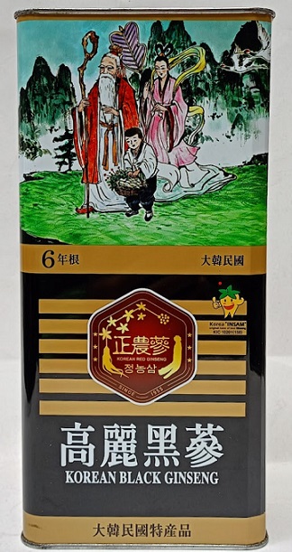 Hắc sâm củ khô JUNGNONG INSAM ginseng 300GR -10 CỦ