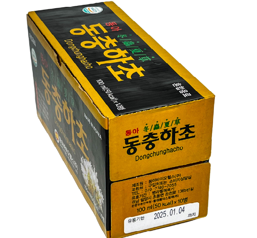 Nước uống đông trùng hạ thảo Dong A Medics Pharm 10 lọ x 100ml