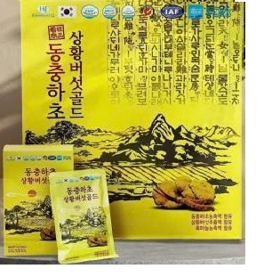 Nước Uống Đông Trùng Hạ Thảo Nấm Thượng Hoàng - Cordyceps Sinensis Phellinus Linteus Gold