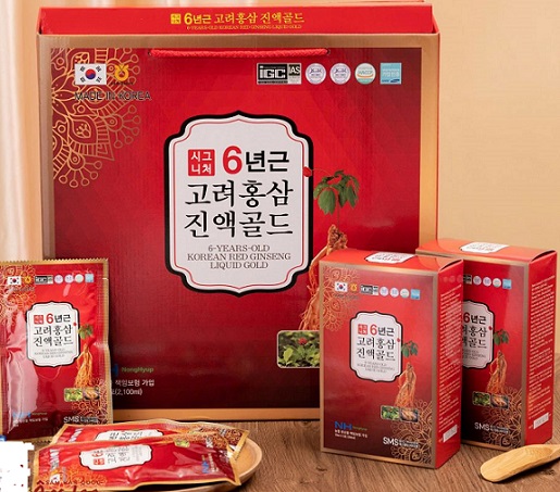 Nước Hồng Sâm SMS BIO PHARM Hàn Quốc –Korea Red Ginseng Liquid Gold