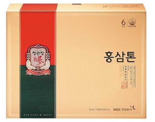 Nước hồng sâm Hàn Quốc pha sẵn KGC Tonic Origin 60 gói x 50ml