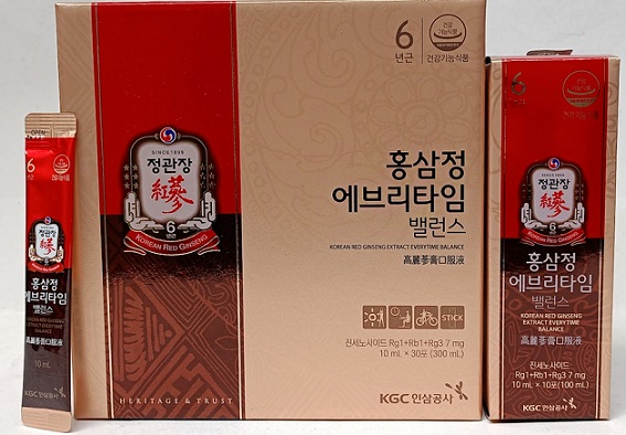 Tinh Chất Hồng Sâm Korean Ginseng Extract Everytime Balance (30 gói) x 10ml