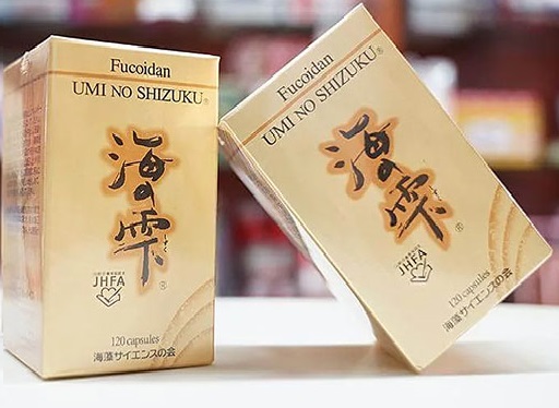 TPCN Fucoidan Umi No Shizuku vàng Okinawa hỗ trợ phòng - điều trị ung thư (120 viên)