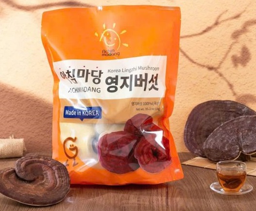 Nấm Linh Chi Đỏ Nguyên Tai Cao Cấp Achimmadang Korea Lingzhi Mushroom Hàn Quốc