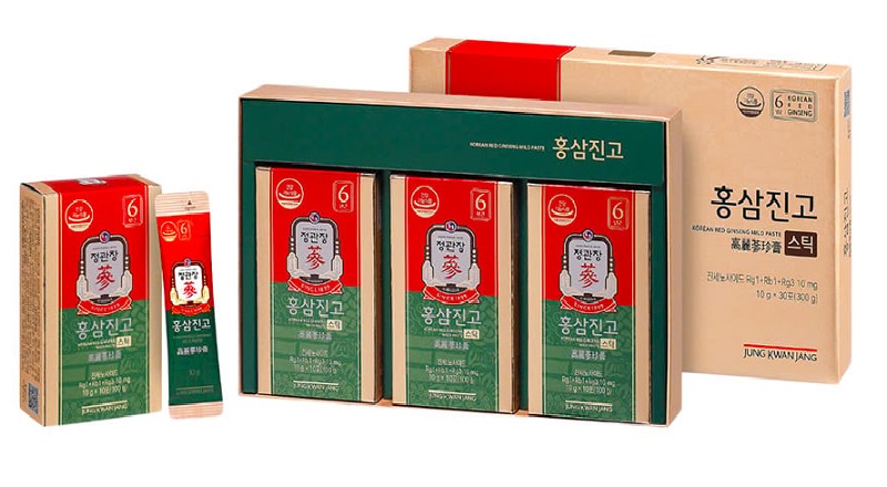 Nước Hồng Sâm Mật Ong Korea red gin seng Mild Paste Hộp 30 gói x 10g- KGC