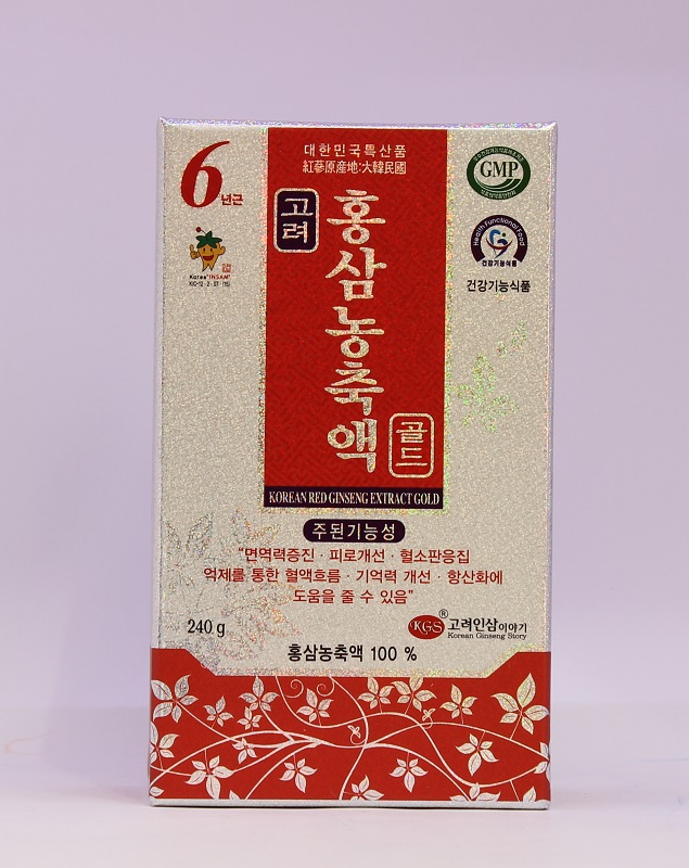 CAO HỒNG SÂM 240GR KGS 100% - KOREAN RED GINSENG EXTRACT GOLD