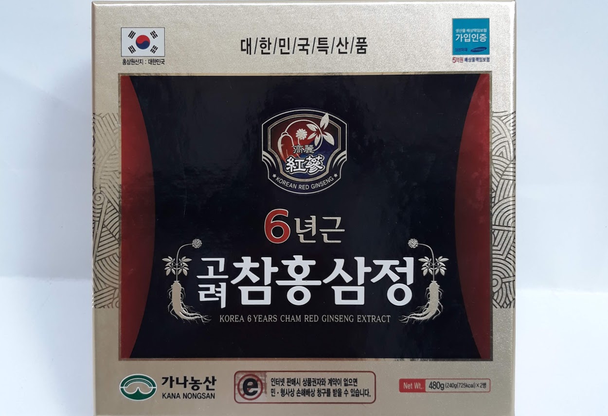 Cao hồng sâm 2 lọ Kana nongsan korea cheon red ginseng extract