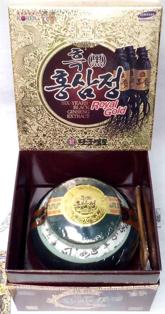 Cao hắc sâm six years black ginseng extract Royal gold