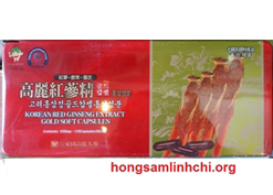 Viên hồng sâm hàn quốc Dongwon - Korean red ginseng extract gold soft capsules
