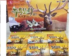 Nước hồng sâm nhung hươu hàn quốc - 60 gói Korean red ginseng deer horn juice - gyeongbuk
