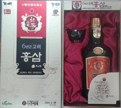  Tinh chất hồng sâm KangHwa 750 ml 6 Year root korea red ginseng extract plus