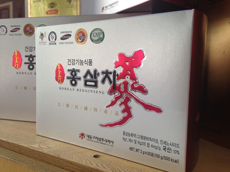 TRÀ HỒNG SÂM DAEDONG 300GR - KOREAN RED GINSENG TEA