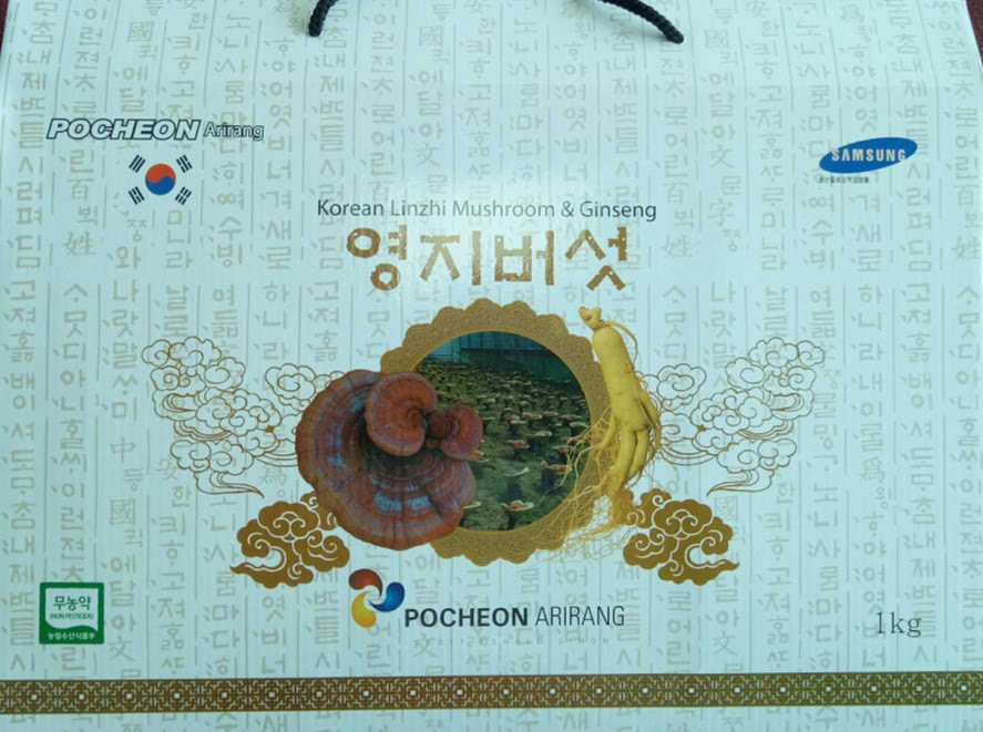 Nấm linh chi Pocheon -Korea linhzhi mushoom 