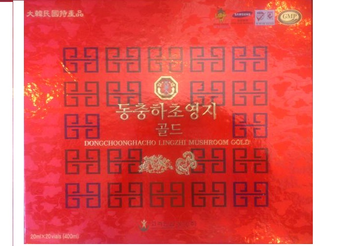 TINH CHẤT ĐÔNG TRÙNG HẠ THẢO LINH CHI 20 ỐNG - DONGCHOONGHACHO PREMIUM GOLD