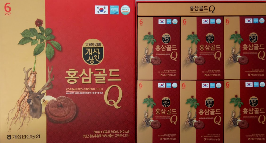 nước hồng sâm Q Korean red ginseng gold