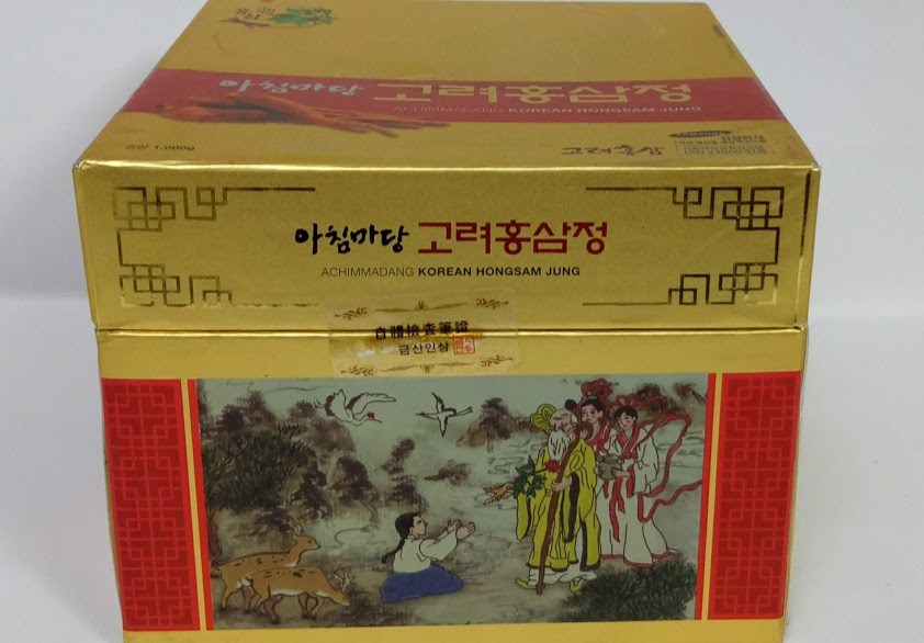 Cao hồng sâm Korea hongsam jung achimmadang  1000 gram