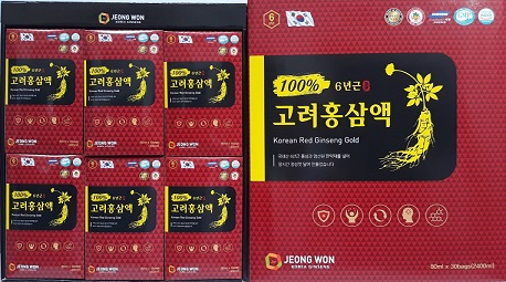 Nước hồng sâm hàn quốc JEONG WON - Korean Red Ginseng Gold