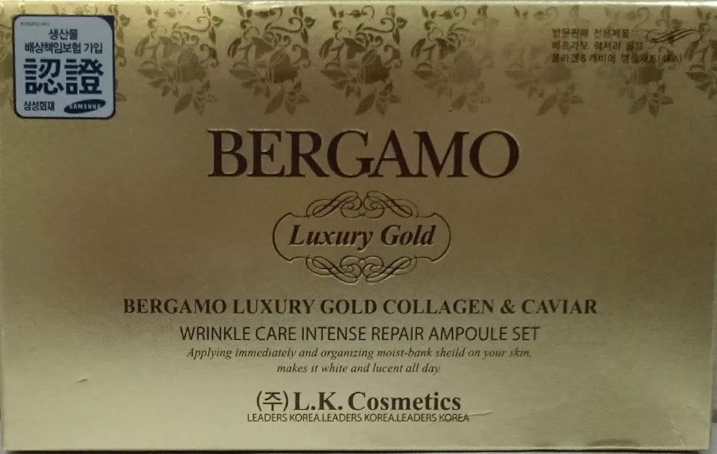 Bergamo Luxury Gold Collagen & Caviar Hàn Quốc
