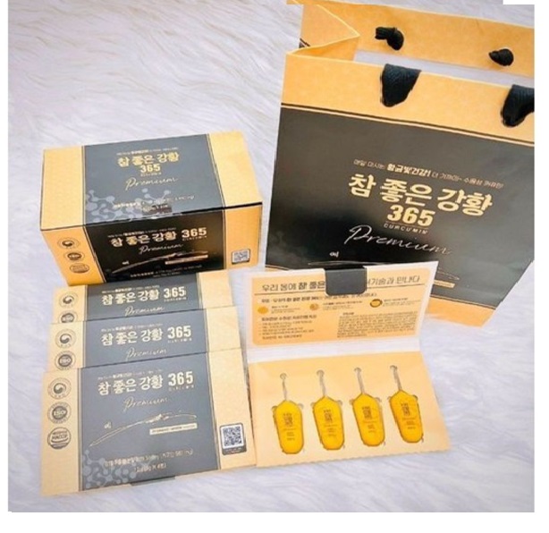 Tinh nghệ 365 Nano curcumin premium 32 tép Hàn Quốc