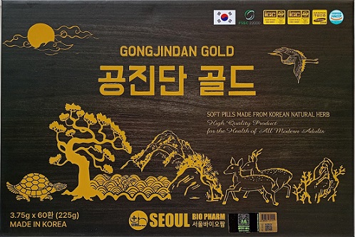 Viên bổ não trầm hương Gongjindan Gold -Seul Bio Pharm