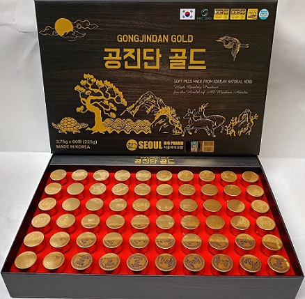 Viên bổ não trầm hương Gongjindan Gold -Seul Bio Pharm