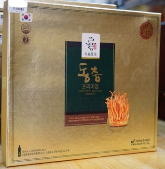 Tinh Chất Đông Trùng Hạ Thảo 20 Ống Cordyceps Militaris Premium Hàn Quốc