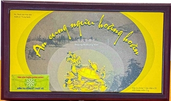 AN CUNG NGƯU HOÀNG HOÀN HIỆU RÙA VÀNG