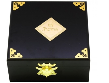 CAO HỒNG SÂM HÀN QUỐC HỘP GỖ SEVEN GINSENG CORP 2 LỌ 250 gr