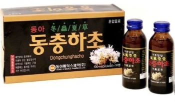 Nước uống đông trùng hạ thảo Dong A Medics Pharm 10 lọ x 100ml