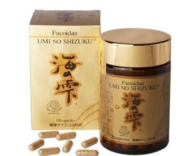 TPCN Fucoidan Umi No Shizuku vàng Okinawa hỗ trợ phòng - điều trị ung thư (120 viên)