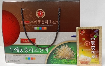 Nước đông trùng hạ thảo sâm núi bio-science- Cultured Wild Ginseng Root & Silkworm Cordyceps Extract