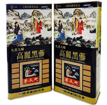 Hắc Sâm Củ Khô Hộp Thiếc Bio Samsung 300g Sam Cheon Ji