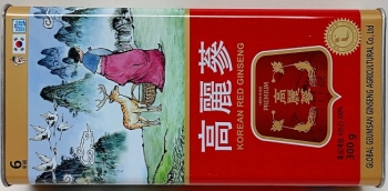 Hồng Sâm Củ Khô Global Geumsan Ginseng Agricultural 300g-10 củ