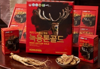 Nước tinh chất hồng sâm nhung Hươu Taewoong Food (70ml *30 gói ) hộp vuông