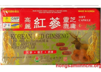 VIÊN HỒNG SÂM LINH CHI NHUNG HƯƠU BIO-SCIENCE 60 VIÊN