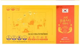  Nước Hồng sâm hàng ngày 60 stick Daily – Daedong - Korean Red Ginseng Stick Daily