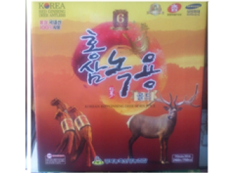 Nước hồng sâm nhung hươu hàn quốc Korean red ginseng deer horn juice- GYEONGBUK