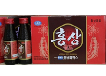 NƯỚC UỐNG HỒNG SÂM CHAI NHỎ 100 LM