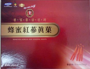 HỒNG SÂM CỦ TẨM MẬT ONG BIOAPGOLD- 8 CỦ