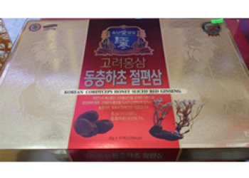 HỒNG SÂM LÁT TẨM MẬT ONG ĐÔNG TRÙNG TWFOOD - CORDYCEPS RED GINSENG