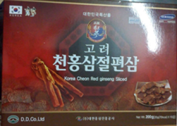 HỒNG SÂM LÁT TẨM MẬT ONG KANANONGSAN