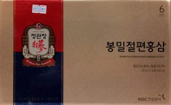 HỒNG SÂM THÁI LÁT TẨM MẬT ONG HỘP 120 gr KGC