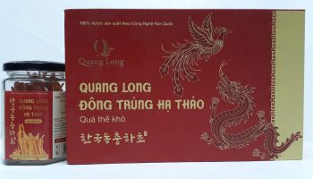 ĐÔNG TRÙNG HẠ THẢO QUANG LONG QUẢ THỂ KHÔ 10gr