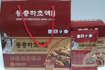 Nước đông trùng hạ thảo JEONG WON KOREAN CORDYCEPS DRINK GOLD